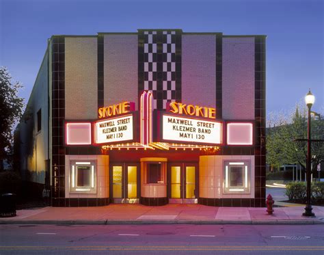 Skokie theater - Address. 9501 Skokie Blvd, Skokie, IL 60077. Event Schedule (56) Venue Details. Seating Charts. Select Your Category. Select Your Dates. Sort By: Date. Mar 8. …